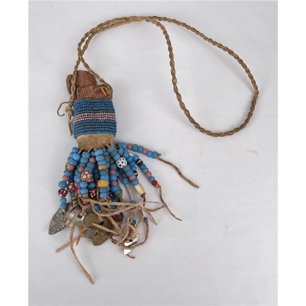 Crow Indian Montana Medicine Man Necklace