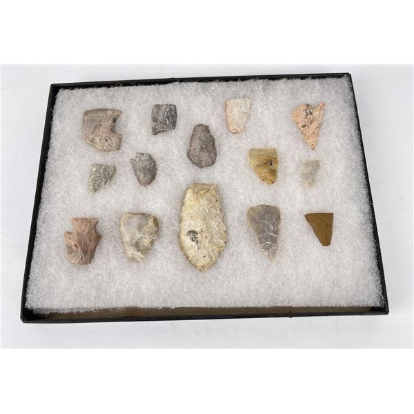 Collection of Ancient Indian Arrowheads