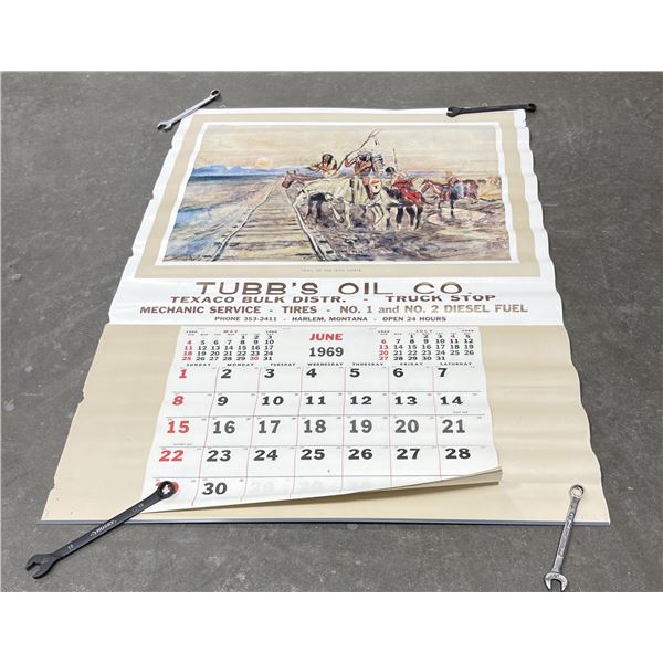 Charles M Russell Calendar Harlem Montana
