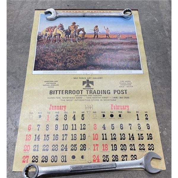 Charles M Russell Calendar Hamilton Montana