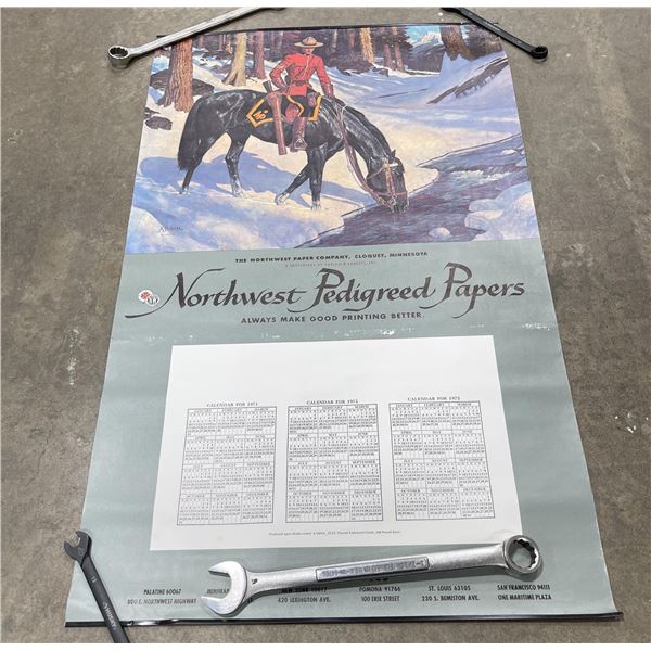 Royal Canadian Mounted Police Calendar Minnesota