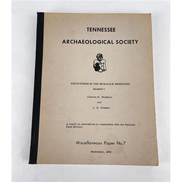 Tennessee Archaeological Society Nickajack 1965
