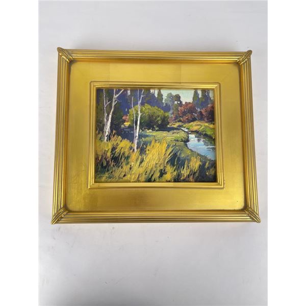 Taylor Lynde Montana Painting Crow Creek