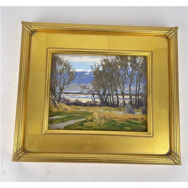 Taylor Lynde Montana Painting Spring Buds