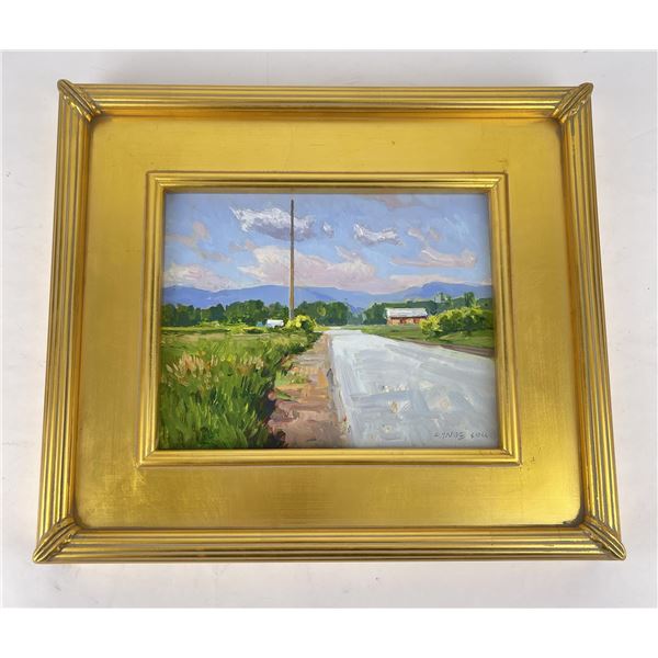 Taylor Lynde Montana Painting June 80