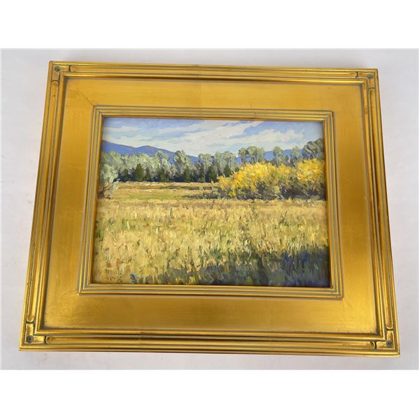 Taylor Lynde Montana Painting As the Deer