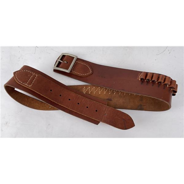 Hunter Leather Cartridge Belt