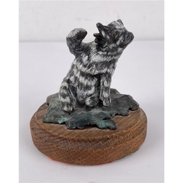 Ross Contway Yawning Bear Bronze Montana