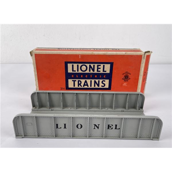 Post War Lionel 314 Plate Girder Bridge