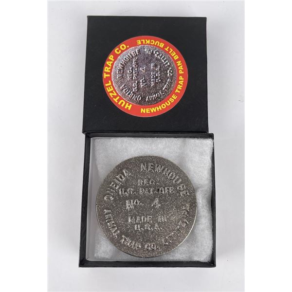 Newhouse No. 4 Animal Trap Pan Belt Buckle