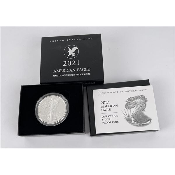 2021 West Point W Silver Eagle Proof Coin