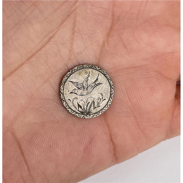 Civil War Silver Coin Love Token