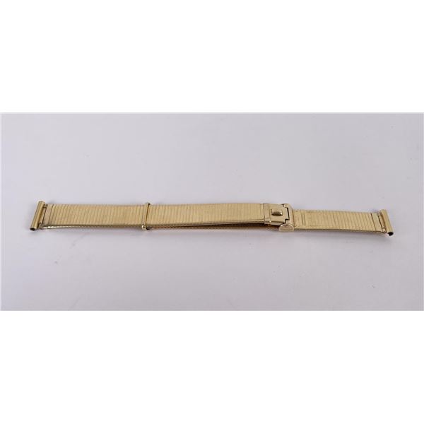 14k Gold Filled Forstner Komfit Watch Band Strap
