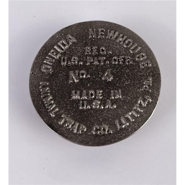 Newhouse No. 4 Animal Trap Pan Belt Buckle