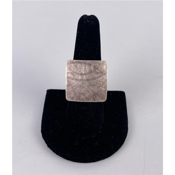 Mid Century Modern Sterling Silver Ring