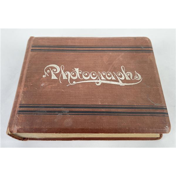 Antique Photo Album California Salt Lake City Utah