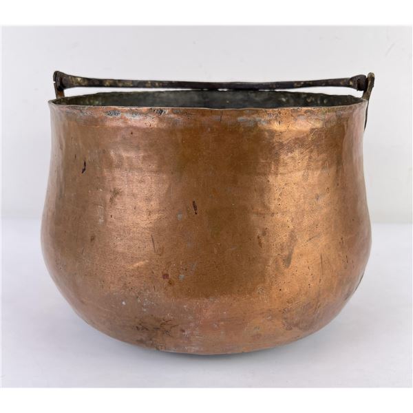 Antique Persian Ottoman Dovetailed Copper Pot