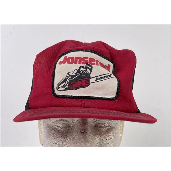 Vintage Jonsered Chainsaws K Products Patch Hat