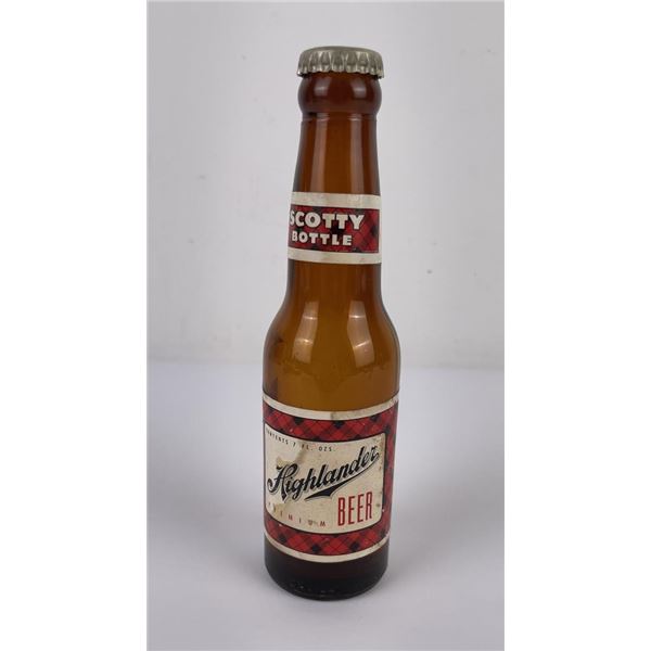 Highlander Beer Missoula Montana Nipper Bottle