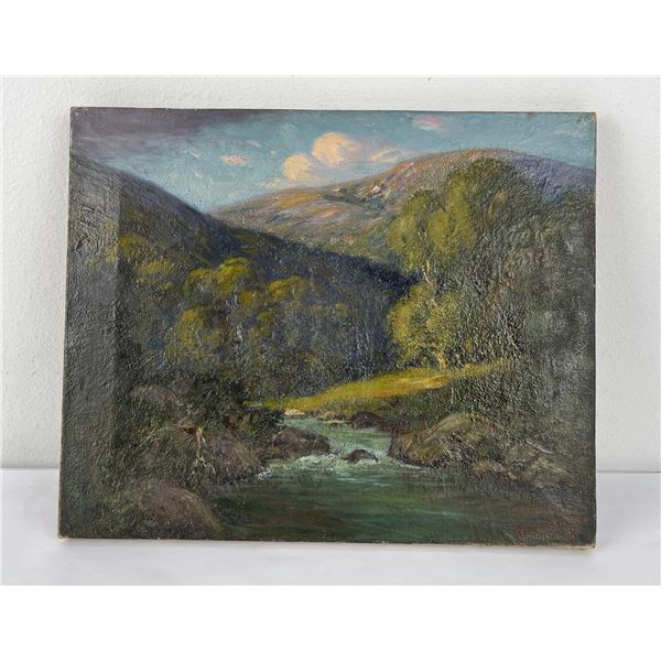 Frederick Kress Painting Big Sur California