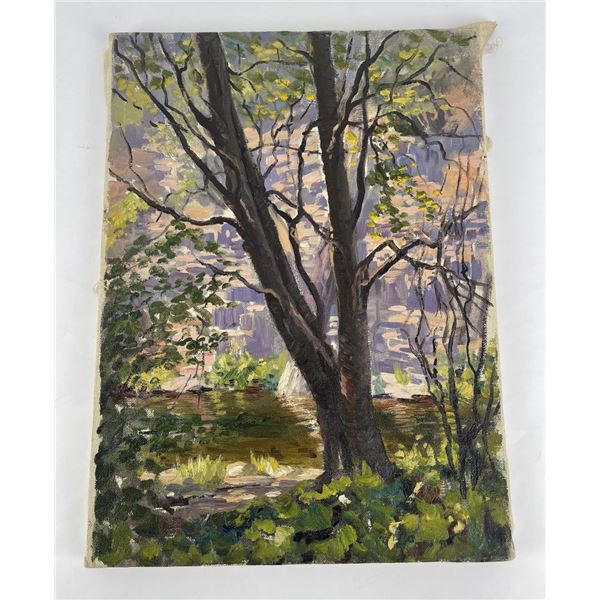 Frederick Kress Painting Lake Tahoe California