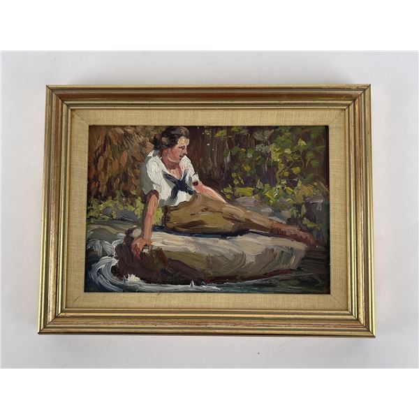 Frederick Kress Painting Big Sur California