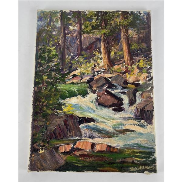 Frederick Kress Painting Lake Tahoe California