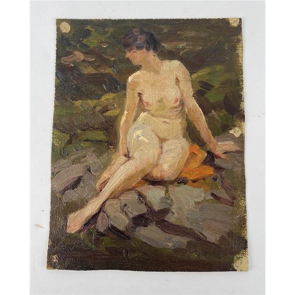 Frederick Kress Painting Big Sur California