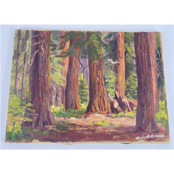 Frederick Kress Painting Lake Tahoe California