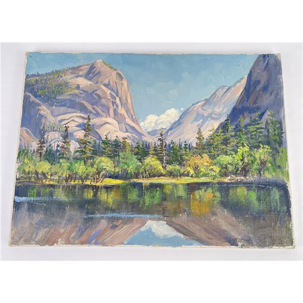 Frederick Kress Painting Yosemite California