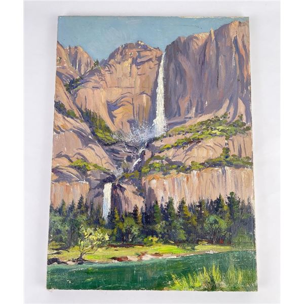 Frederick Kress Painting Yosemite California