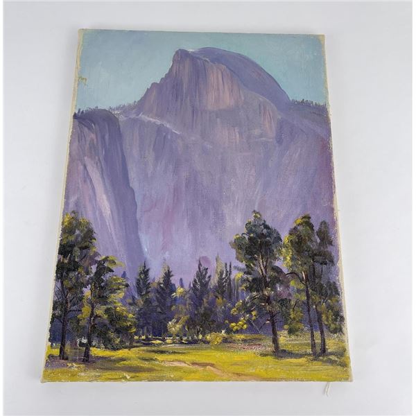 Frederick Kress Painting Yosemite California