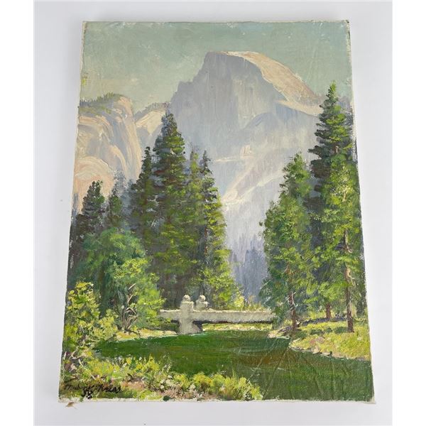 Frederick Kress Painting Yosemite California