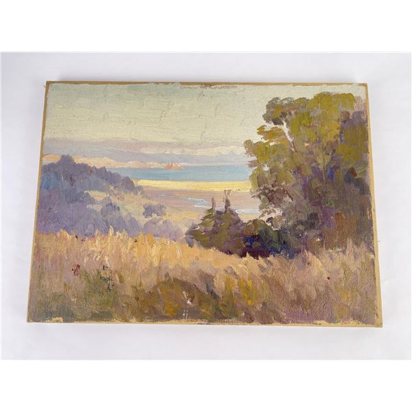 Frederick Kress Painting Morro Bay California