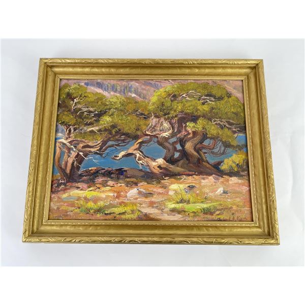 Frederick Kress Painting Lake Tahoe California