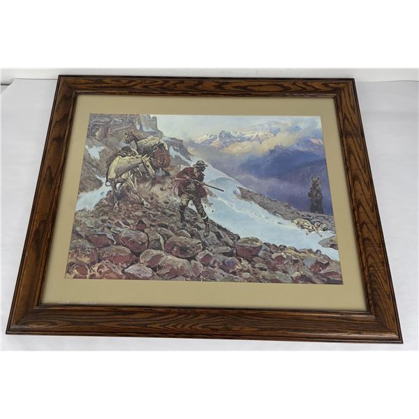 Charles M Russell Print Montana