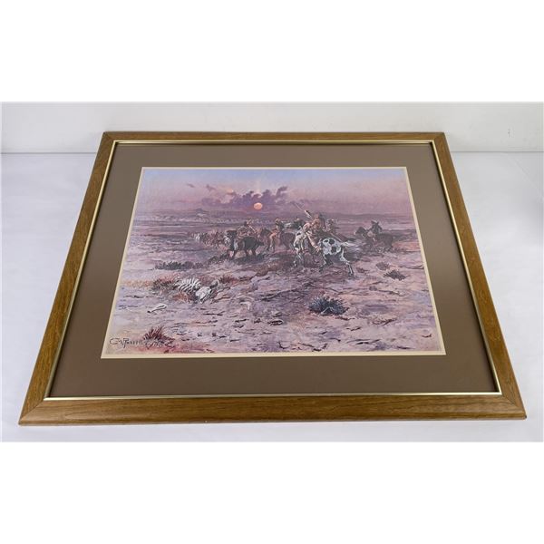 Charles M Russell Print Montana