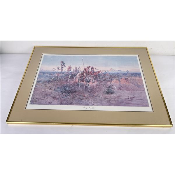 Charles M Russell Print Montana Numbered