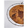 Image 2 : Montana Barbed Wire and Leather Painting