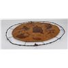 Image 6 : Montana Barbed Wire and Leather Painting