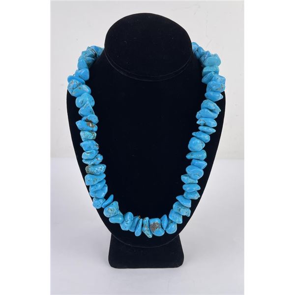 Navajo Turquoise Nugget Necklace