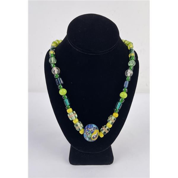 Montana Indian Trade Bead Necklace