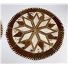 Image 2 : Pair of Patchwork Cowhide Rugs 19.5"