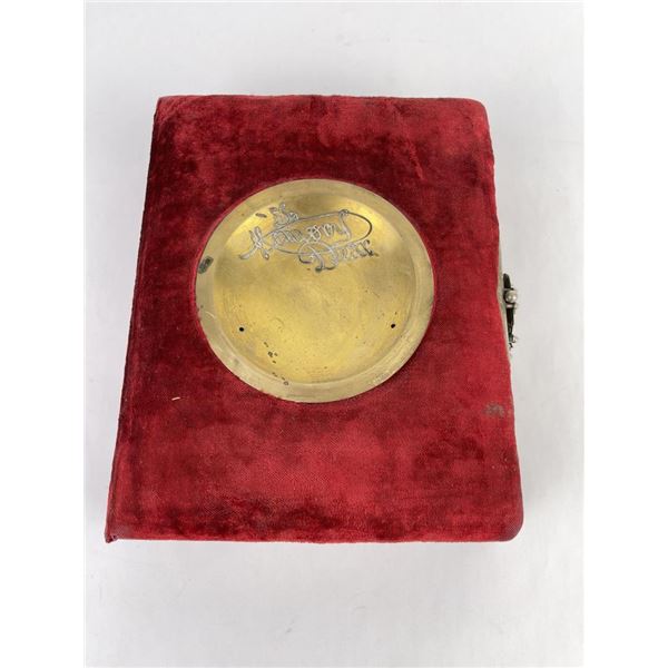 Antique Kansas Cabinet Photo Album