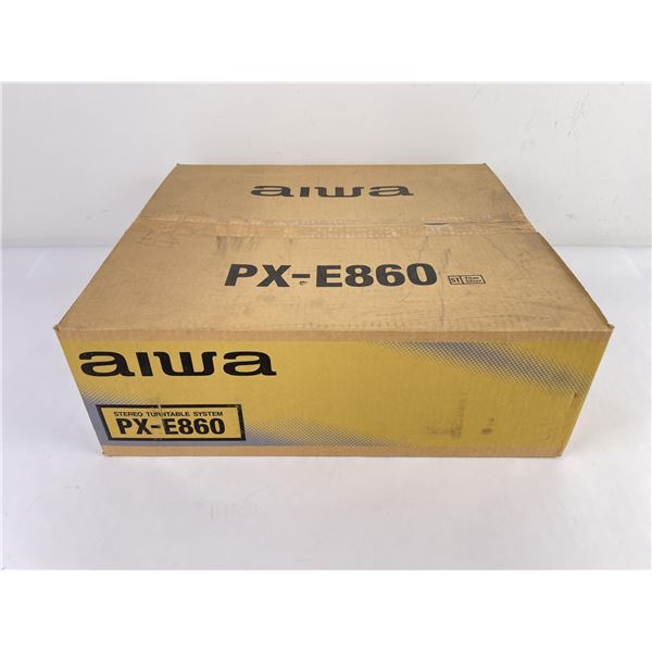 New in Box Aiwa Stereo Turntable PX-E860
