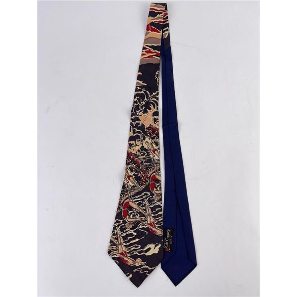 1940s Bathing Beauty Painted Tie