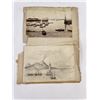 Image 1 : Antique Pencil Sketch Mount Vesuvius Eruption