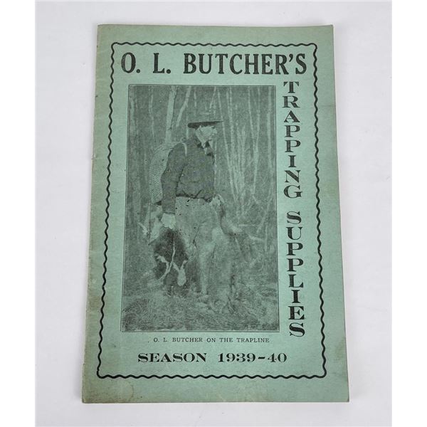 OL Butchers Trapping Supplies 1939-1940