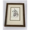 Image 1 : Dave Powell Pen and Ink Indian Drawing