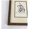 Image 3 : Dave Powell Pen and Ink Indian Drawing